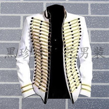 男士 危险服装 dangerous西装 迈克尔杰克逊演出服黑色西服 韩版