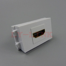 HDMI 插座 模块 地插 直头 128型 面板