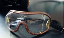 国外正品 美国制造哈雷摩托车骑士复古大框风镜全景骑行眼镜 现货