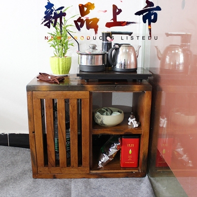 新中式实木餐边柜包邮