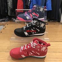 专柜正品 冬季 李宁女子户外高帮保暖加绒休闲鞋 AHAL002 AHCK006