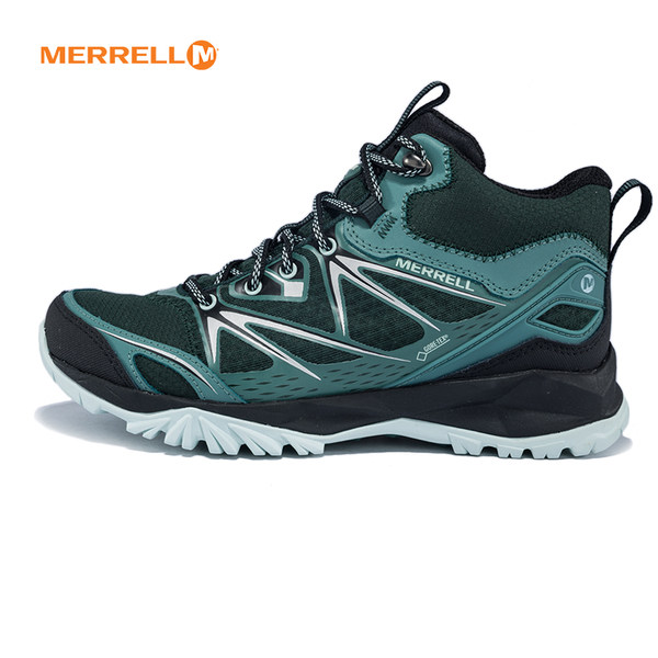 MERRELL迈乐女鞋 轻装徒步鞋GORE-TEX轻便耐磨透气户外鞋 J35944