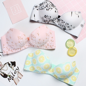 日系甜美一片式无痕内衣