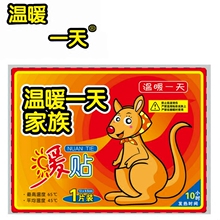 温暖一天暖宝宝袋鼠大号取暖保暖一贴即热随身 包邮 50片大贴