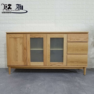 橡木 原木 餐边柜评价好不好