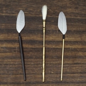 包邮 见素香帚香扫羽刷红黑檀斑竹柄精选羊毫篆薰工具香道用品配件