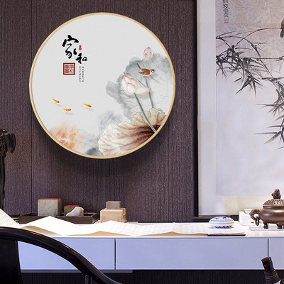 圆框装饰画专卖店