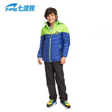 七波辉2014新款冬季童装棉袄儿童棉服男童棉衣外套加厚中童秋冬装