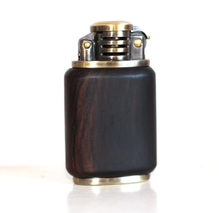 佐罗煤油打火机木质老九门同款复古打火机紫檀