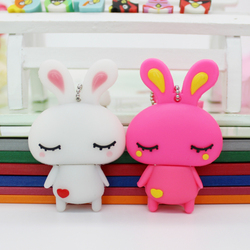 雪岩u盘16g卡通16gu盘可爱兔子U盘个性创意迷你乖乖米菲兔u盘16g