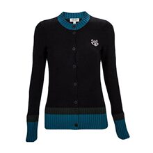 KENZO/高田贤三KE2CA545860奢品女士新款时尚拼色针织开衫直邮图片