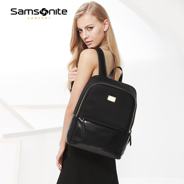 Samsonite/新秀丽时尚双肩包 休闲商务出差背包立体轻奢女包潮45Q