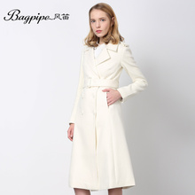 BAGPIPE风笛2018新款中长款风衣长袖韩版修身女装外套女士上衣潮图片