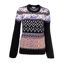 KENZO/高田贤三KE1T0652821奢品女士时尚百搭亮片钉珠混纺羊毛衫图片