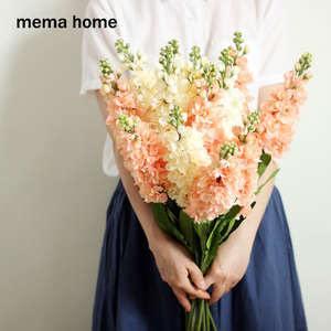 品质级仿真花紫罗兰绢花