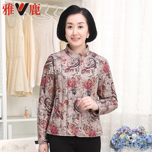 yaloo/雅鹿中老年女式羽绒服轻薄修身立领羽绒内胆秋冬季大码加厚图片