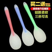 拍痧板 拍痧掌 家用全身敲打棒 经络拍 敲打锤 硅胶拍 买二送一