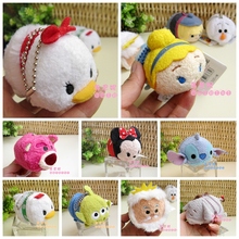 tsum 手机擦 史迪奇叠叠乐维尼米妮松松人鱼白雪公主小公仔挂件