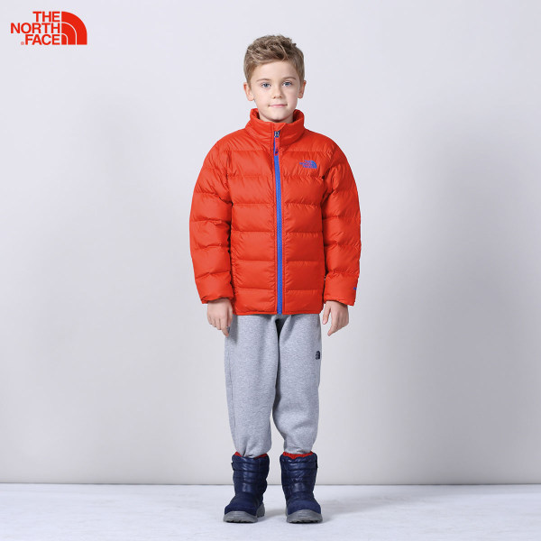 TheNorthFace/北面童装冬季新款羽绒服550蓬男童保暖外套防风上衣