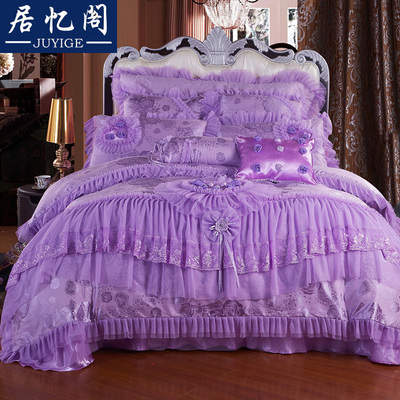 床上六件套蕾丝排行榜