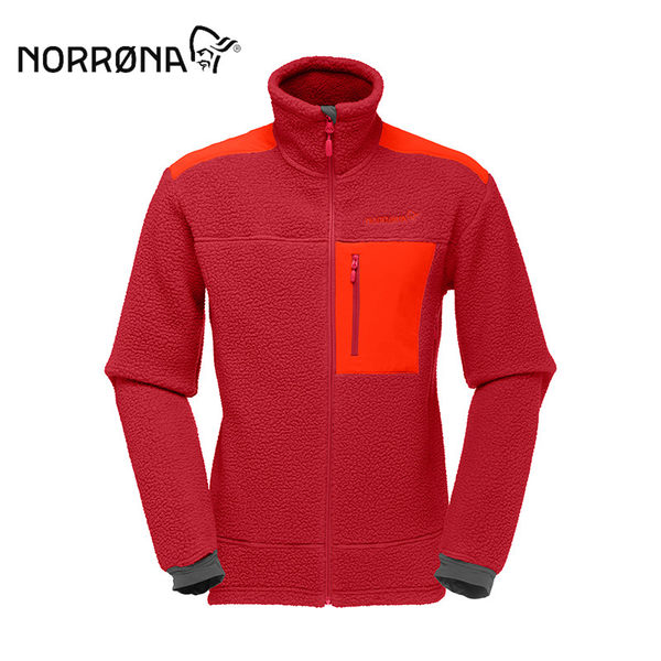 NORRONA/老人头男款抓绒夹克 3030-16
