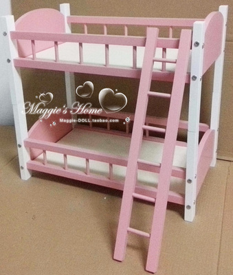 【BJD娃娃双层床】(6分/4分/3分) 娃用家具 娃娃睡床 BJD.SD娃床
