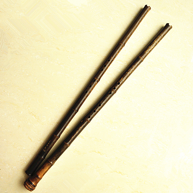 乐器包邮精品素箫管子先生手工调音八孔六孔紫竹一节专业萧洞箫