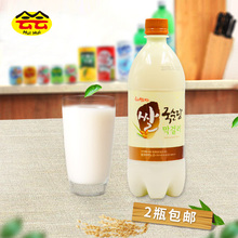 韩国进口麹醇堂玛克丽马克丽玛格丽米酒碳酸克丽原味白米酒750ml