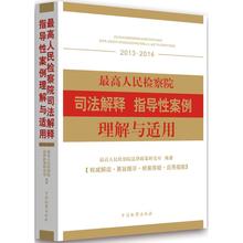 最高人民检察院法律政策研究室 司法案例 实务解析社科 编著 最高人民检察院司法解释指导性案例理解与适用 新华书店正版图书籍