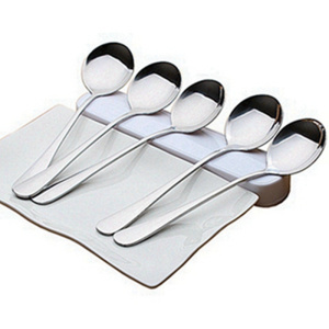 5支不锈钢吃饭勺汤匙