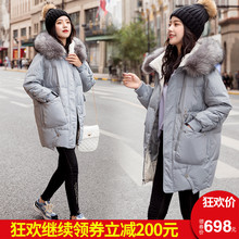 羽绒服女短款2018新款韩版冬季女装宽松显瘦大毛领加厚外套潮韩国图片