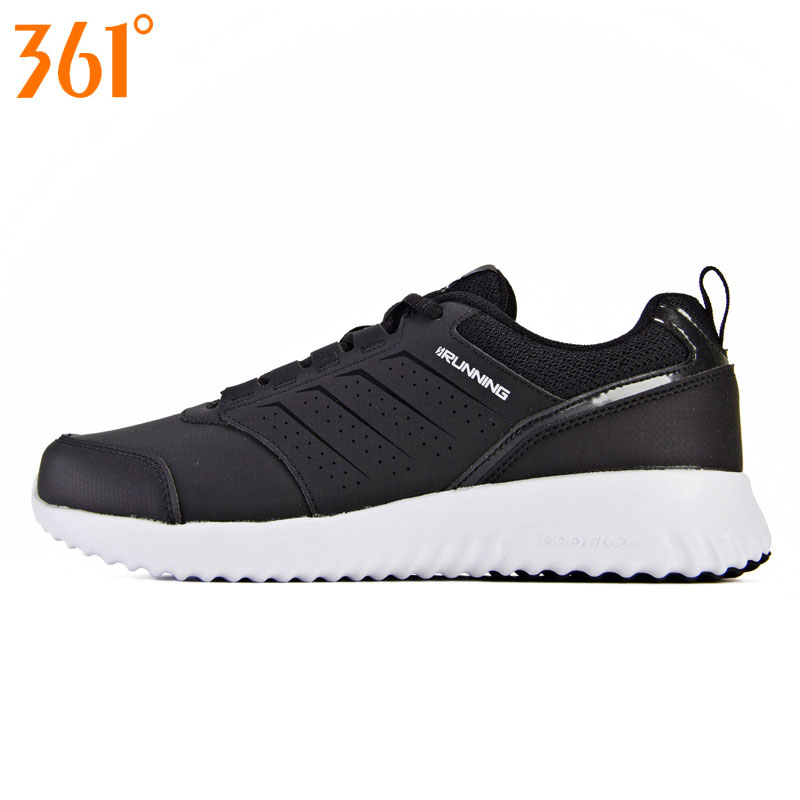 361 Genuine Women's Shoes, Sports Shoes, 2019 Winter New Trend Fashion Leather Surface, Anti slip, Shock Absorbing, Casual Running Shoes