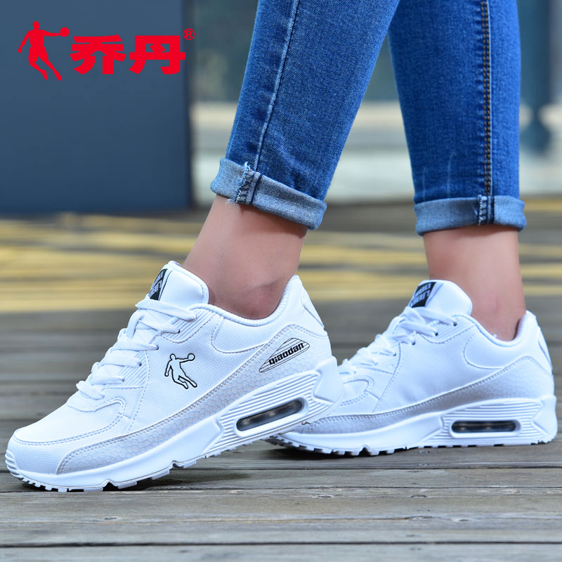 乔丹女鞋运动鞋2018春夏新款缓震增高气垫跑