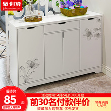 柜收纳简约现代门厅玄关柜多功能仿守揪济型家用鞋 简易门口鞋