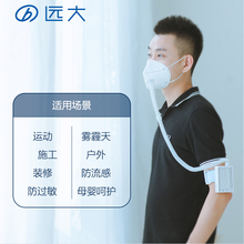 远大移动肺保便携式穿戴空气净化器防雾霾防柳絮飞絮口罩户外 FB2