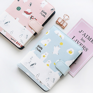 可爱皮面笔记本