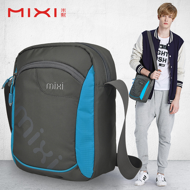 Mi Xi Men's Bag Single Shoulder Bag Men's Sports Small Body Bag Vertical Men's Bag Women's Leisure Bag Single Shoulder Crossbody Bag