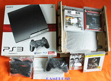 GAMEHOME0759 PS3 主机 95新 日版 SLIM SONY 2100型 送6游戏