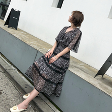 V领两件套套装 NANASTORE碎花连衣裙女夏2018韩版 裙子女现货 中长款