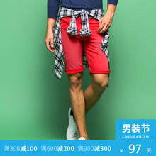 216115005 休闲短裤 JackJones杰克琼斯莱卡修身