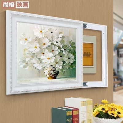 欧式配电箱挂画2018新款