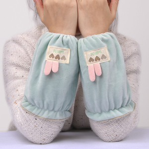 可爱短款袖套防污护袖