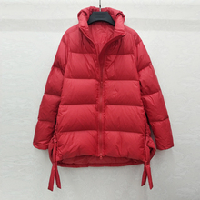专柜气质款羽绒服2019冬季新品立领短款A字版型加厚保暖面包服女