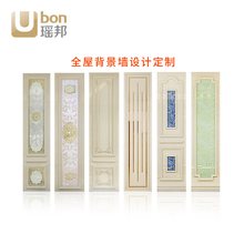 饰护墙板背景墙 电视背景墙瓷砖客厅大理石微晶石简约现代欧式装