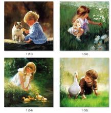 饰画无框画画芯喷绘童年幼儿园儿童房壁画挂画墙画