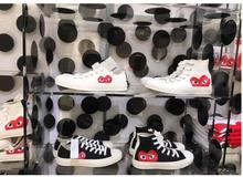 PCDG 青岛现货CONVERSE 联名帆布鞋 PLAY STAR ALL CDG