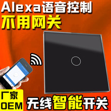 智能家居开关 遥控智能家居开关 Alexa产品无线遥控智能家居开关