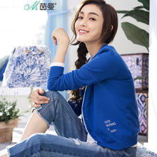 茵曼旗舰店2018秋装新款文艺小清新长袖针织开衫女毛衣百搭小外套图片