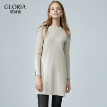 GLORIA/歌莉娅2018年冬季毛织连衣裙18CC5K020图片