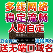minecraft服务器租用我 世界服务器出租mc服务器租赁